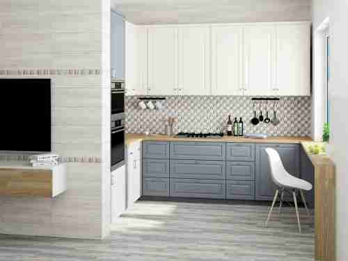 Керамогранит LB-CERAMICS Альбервуд белый 6064-0189 20х60