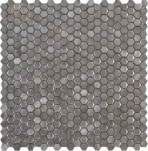 Мозаика Lantic Colonial Mosaics Collection L241712641 Gravity Aluminium Hexagon Metal 31х31