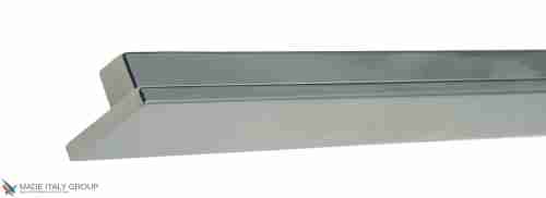 Ручка скоба модерн COLOMBO DESIGN F108E-CR полированный хром 128 мм