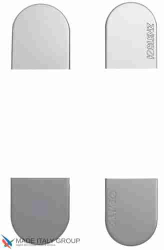 Колпачки для петель К6360 38, цвет МАТОВЫЙ ХРОМ (4 шт.)