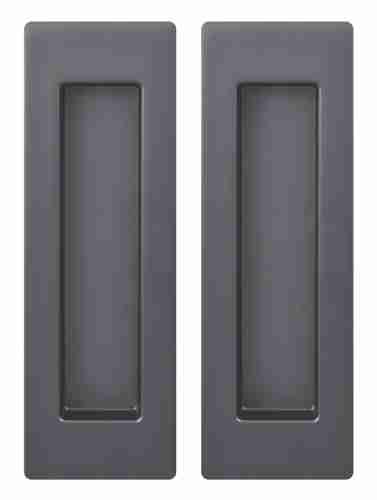 Комплект на 3 двери - Ручка для раздвижных дверей Armadillo SH010 URB BPVD-77 вороненый никель