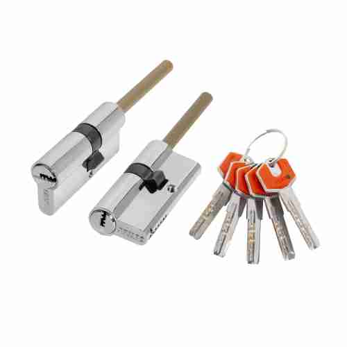 Цилиндровый механизм D-PROTERM507/70 Fuaro (Фуаро) mm (35+10+25) термошток 8х65 мм CP, 5 кл.