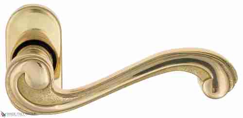 Дверная ручка для профильных дверей Venezia "VIVALDI" EP полированная латунь