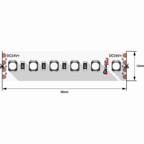 Светодиодная лента DesignLed LUX DSG3A120-24-RGB-33