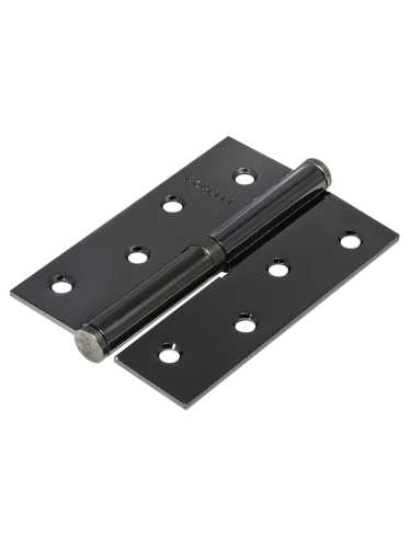 Петля разъемная карточная Morelli MSND 100X70X2.5 BN R с подшипником стальная правая, врезная, цвет черный никель