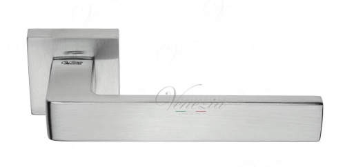Ручка дверная межкомнатная Venezia Unique Biblo матовый хром