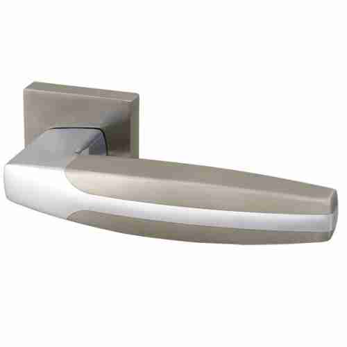 Комплект на 6 дверей - Ручка дверная межкомнатная Armadillo Urban ARC USQ2 SN/CP/SN-12 матовый никель/хром