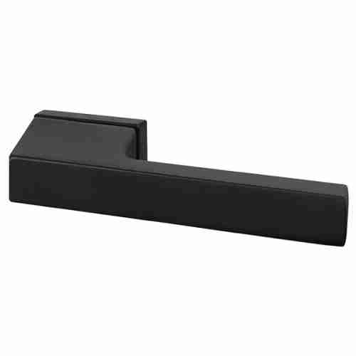 Комплект на 2 двери - Ручки дверные межкомнатные Armadillo BRICK UCS BL-26 Черный