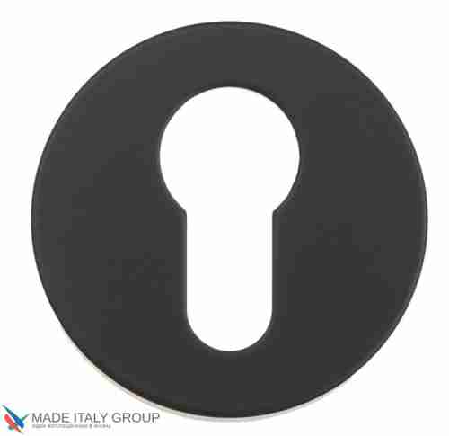 Накладка под цилиндр на круглом основании COLOMBO CC13-C03 матовый черный (2 шт)