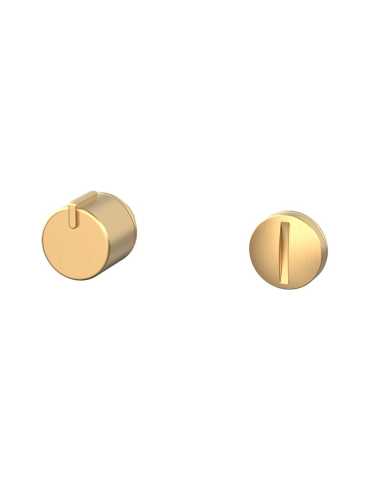 Завертка сантехническая Armadillo (Армадилло) поворотная BK6.K.YM FSG-39 флор. Золото