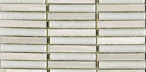Мозаика Lantic Colonial Mosaico Time Text Linear Silver Wood G-518 30х30