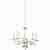Подвесная люстра Lucia Tucci Lame 139.5 Antique White