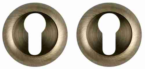 Накладка под цилиндр ET JR ABG-6 зелёная бронза