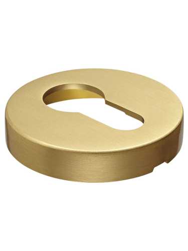 Накладка на евроцилиндр Morelli Luxury LUX-KH-R6 OSA, цвет - матовое золото