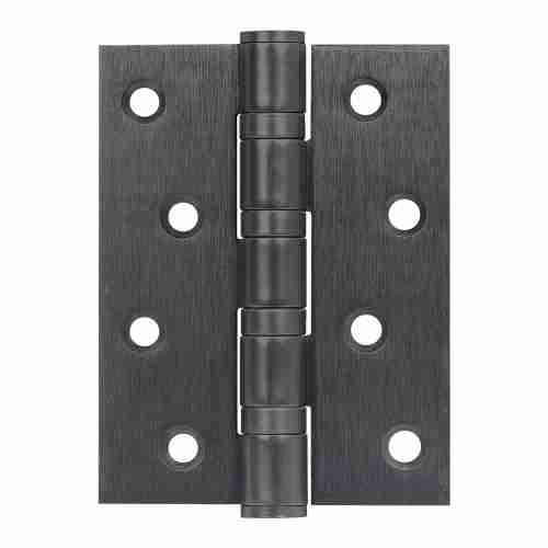 Комплект 4 шт. - Петля Armadillo (Армадилло) универсальная IN4500UC-BL BPVD 100x75x3 INOX304 вороненый никель БЛИСТЕР