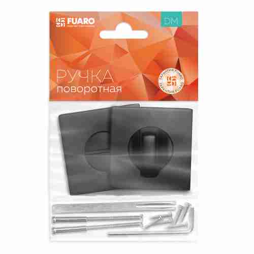 Завертка сантехническая Fuaro BK6 DM BL-24 чёрный