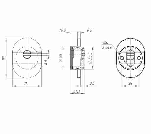 Броненакладка DEF.RLR/R.4825 BL-24 черный