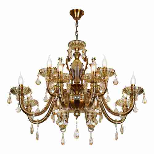 Подвесная люстра iLamp Asia 81069-8+4 BR