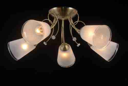 Потолочная люстра Natali Kovaltseva 76058 76058/5C ANTIQUE