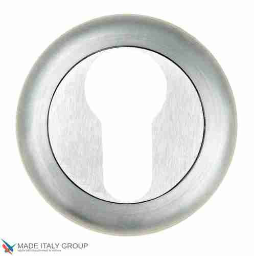 Накладка дверная под цилиндр Venezia CYL-1 D1 матовый хром  (2шт.)