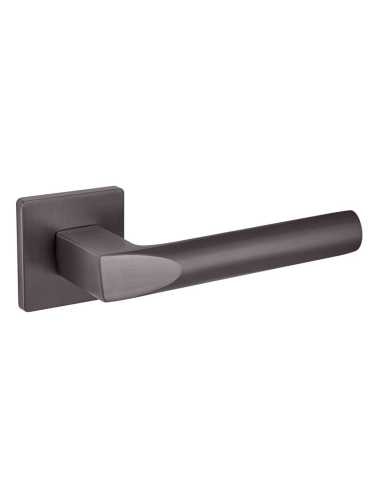 Ручка дверная Fuaro (Фуаро) межкомнатная K.SL52.PRIZMA (PRIZMA SL) GR-23 графит  Набор 7