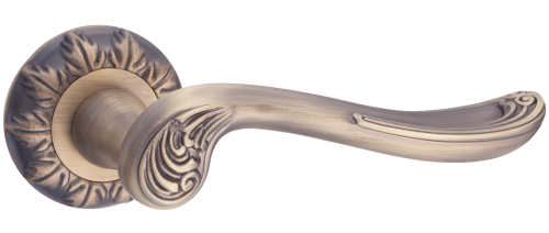 Ручки дверные RENZ INDH 61-10 MAB Глория бронза античная матовая