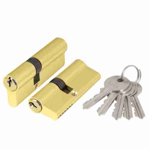 Цилиндровый механизм AX100/60 mm (25+10+25) PB латунь 5 кл.