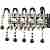 Бра 62310 06 2310 0181 10 chrome, white crystal ASFOUR