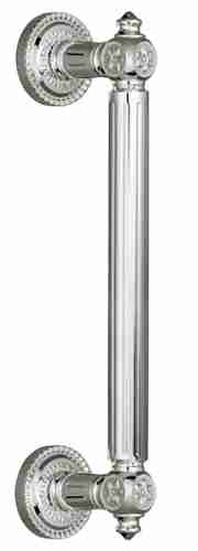 Комплект на 1 дверь - Ручка-скоба Armadillo Matador PULL CL SILVER-925 Серебро 925