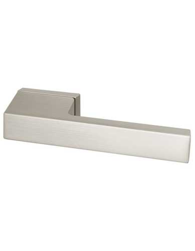 Комплект: Ручки Armadillo BRICK UCS SN-3+Завертка+Бесшумный замок и Петли Fuaro/матовый никель