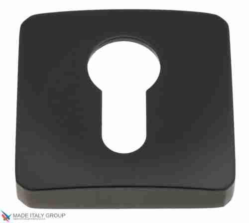 Накладка под цилиндр на квадратном основании COLOMBO PT13-NM матовый черный (2 шт)