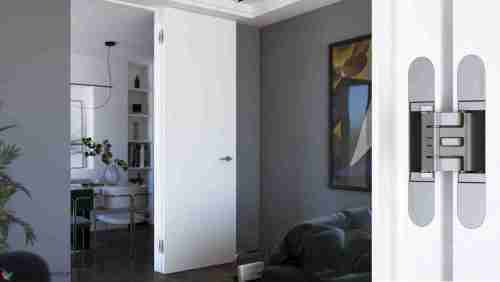 Kubica 2760 DXSX, OS петля скрытая универсальная МАТОВОЕ ЗОЛОТО (60 kg)