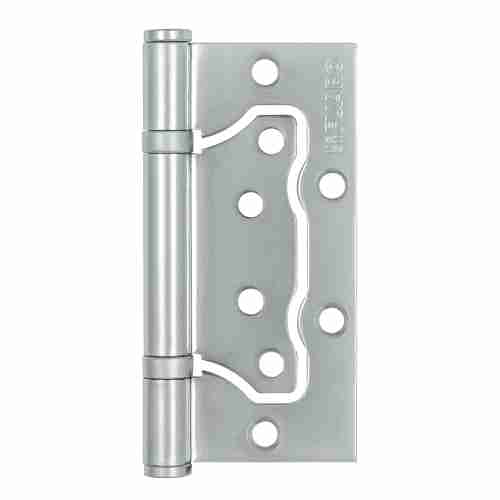 Комплект 2 шт. - Петля универсальная без врезки Fuaro 500-2BB/BL 100x2,5 PC (перламутровый хром) БЛИСТЕР