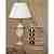 Интерьерная настольная лампа Riperlamp 259R/1 AQ CREAM ALABASTER - CREAM SHADE