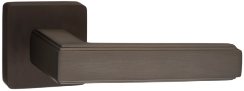 Ручки дверные RENZ INDH 96-03 MBN Арона матовый черный никель