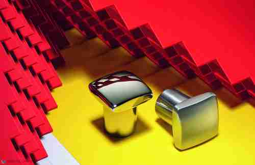 Ручка кнопка модерн COLOMBO DESIGN F526-NM матовый черный