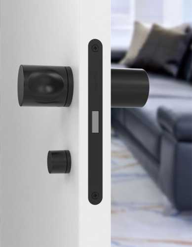 Комплект: Ручки Armadillo R.ART52.BALANCE BL-26 + Завертка BK6.R.ART30 BL-26 черный