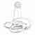 Подвесной светодиодный светильник iLedex Comely 9110-600-D-T WH