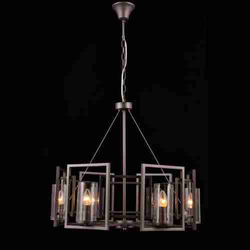 Люстра подвесная Natali Kovaltseva MUNICH 75122-6C GRAY