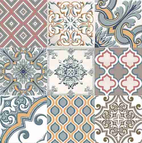 Плитка напольная Azori Eclipse Ornament -333x333
