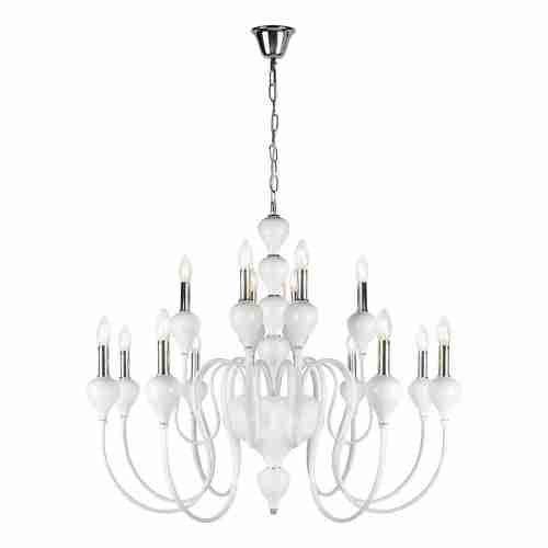 Подвесная люстра iLamp Lady 88003-10+5 WH