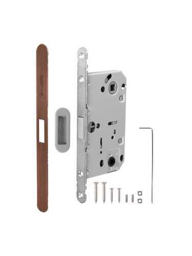Замок дверной межкомнатный сантехнический магнитный Armadillo GRAVITY.PRO G01.196.50.96 AC медь