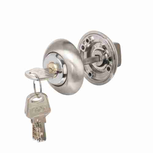 Завертка сантехническая Ajax (Аякс) с фиксацией ключом BK6.FIX.JR SN-3 мат.никель