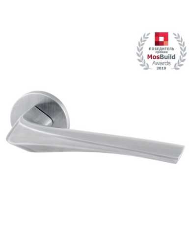 Комплект: Ручки Armadillo FLAME URS MWSC-33+Завертка+Магн замок и Петли Fuaro/итальянский тисненый