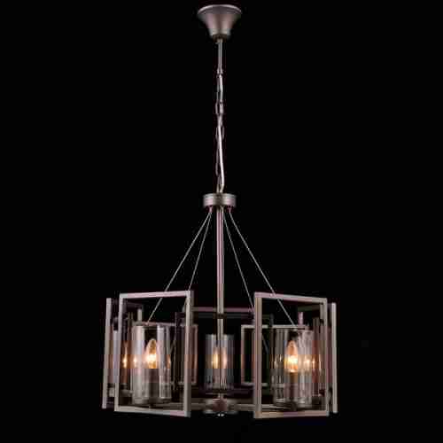 Люстра подвесная Natali Kovaltseva MUNICH 75122-5C GRAY