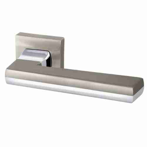 Комплект на 4 двери - Ручка дверная межкомнатная Armadillo Urban Groove USQ5 SN/СР/SN-12 матовый никель/хром