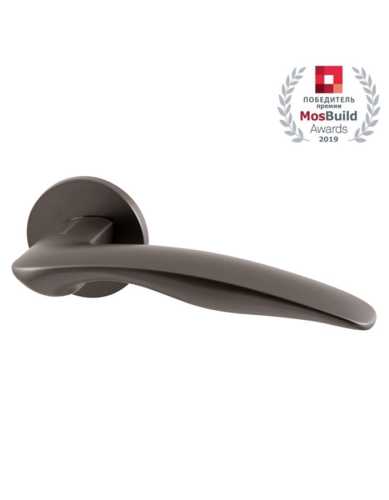 Комплект: Ручки Armadillo WAVE URS BPVD-77 + Завертка BK6.R.URS52 BPVD-77 вороненый никель