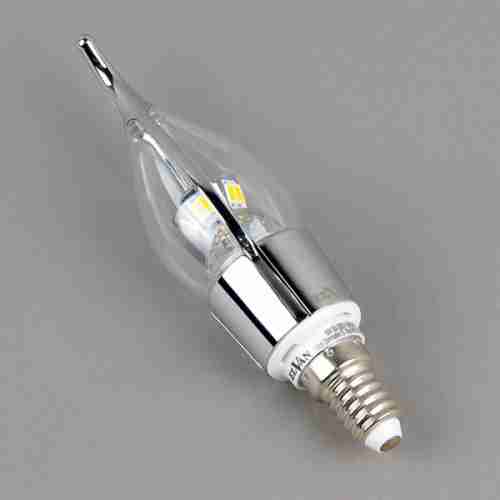 Лампочка светодиодная Elvan E14-5W-3000K-Q100A-SL