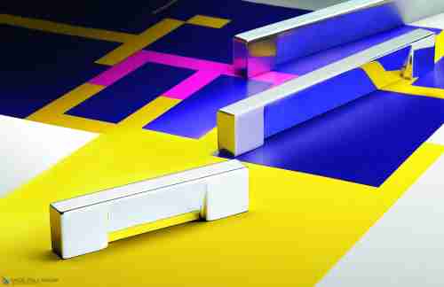 Ручка скоба модерн COLOMBO DESIGN F134E-NM матовый черный 128 мм