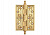 Петля дверная универсальная латунная Archie Genesis127х89.5х4 мм A030-G 4272 S.Gold